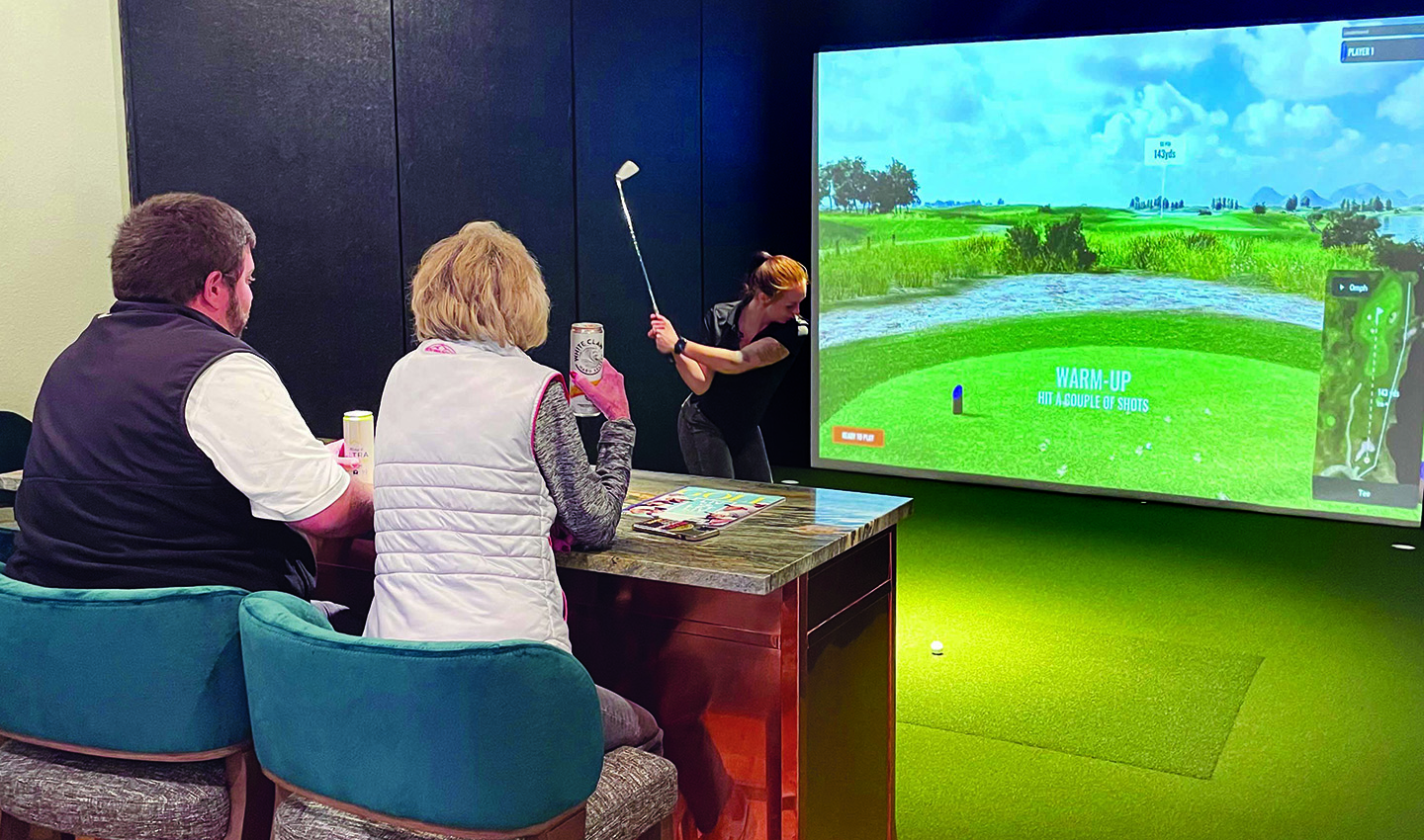 Golf Simulator Open All Winter!